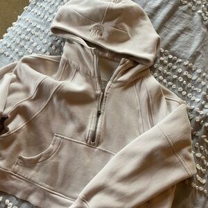 Womens crop lululemon scuba hoodie